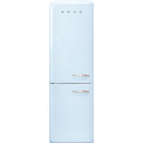 Refrigerator Retro-style Pastel blue Glossy