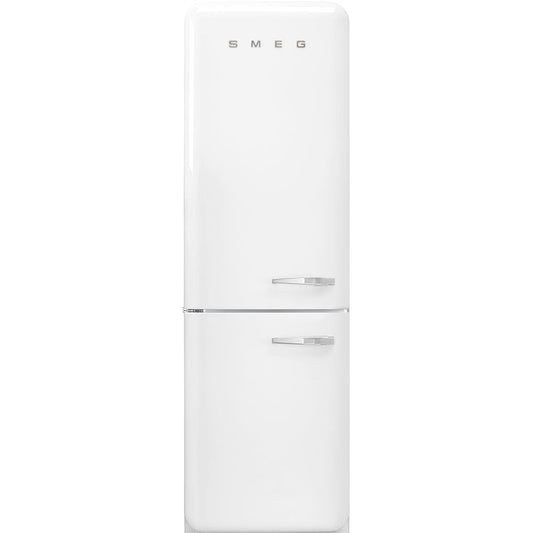 Refrigerator Retro-style White Glossy
