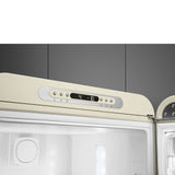Refrigerator Retro-style Cream Glossy