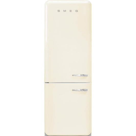 Refrigerator Retro-style Cream Glossy