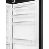 Refrigerator Retro-style Black Glossy