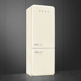 Refrigerator Retro-style Cream Glossy