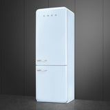 Refrigerator Retro-style Pastel blue Glossy