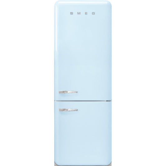 Refrigerator Retro-style Pastel blue Glossy