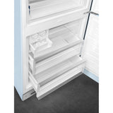 Refrigerator Retro-style Pastel blue Glossy