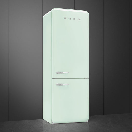 Retro-Style Refrigerator (18 cu ft, Right Hinge) - Pastel Green