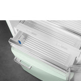 Refrigerator Retro-style Pastel green Glossy