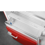 Refrigerator Retro-style Red Glossy