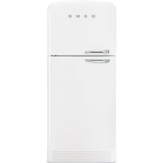 Refrigerator Retro-style White Glossy