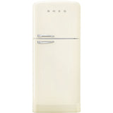 Refrigerator Retro-style Cream Glossy