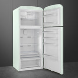 Retro-Style Refrigerator (19.3 cu ft, Right Hinge) - Pastel Green
