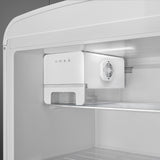 Refrigerator Retro-style White Glossy