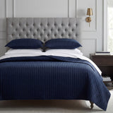 Satin Channel Quilt Set