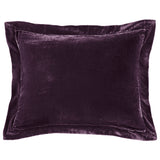 Stella Faux Silk Velvet Flanged Dutch Euro Pillow