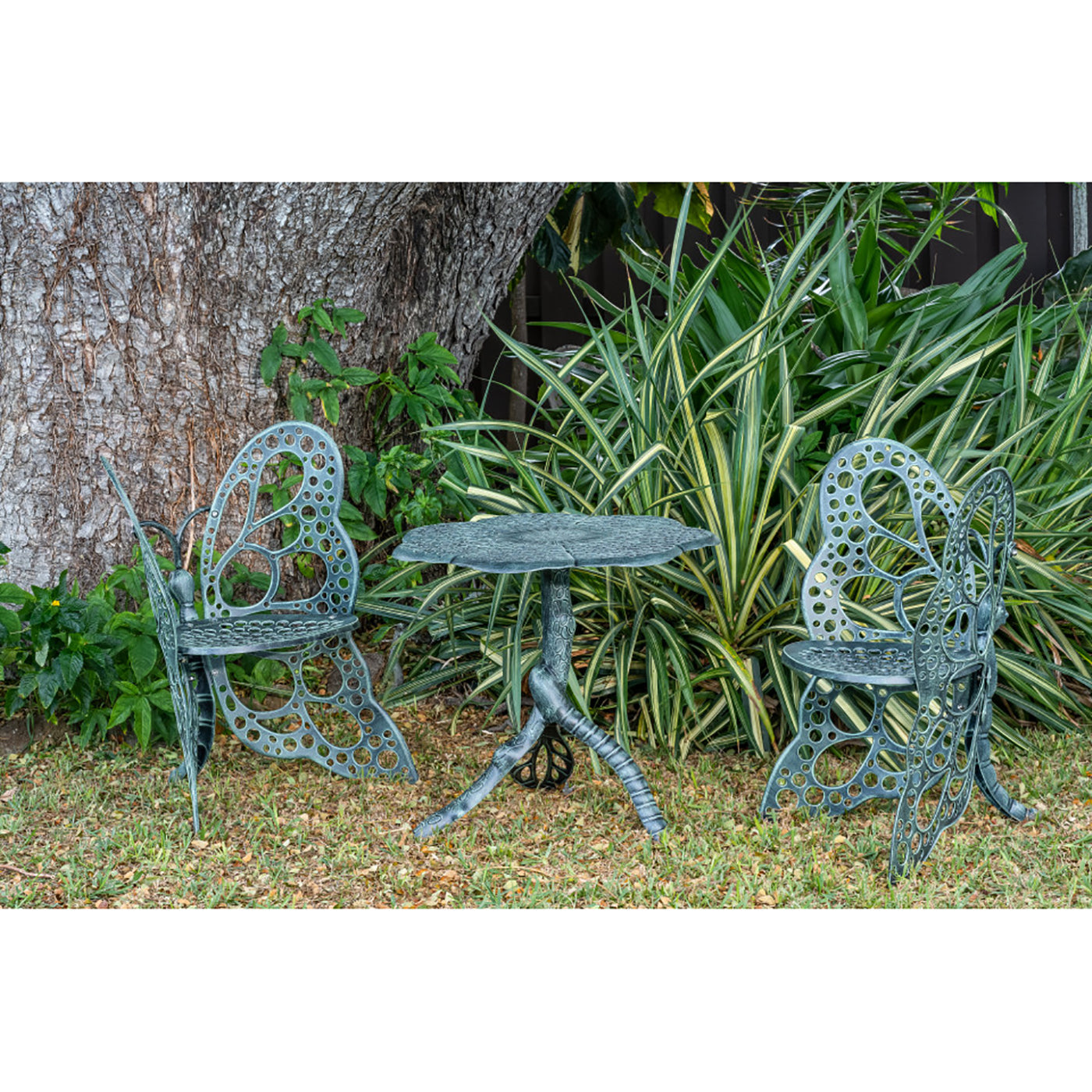 Butterfly Bistro Set - antique