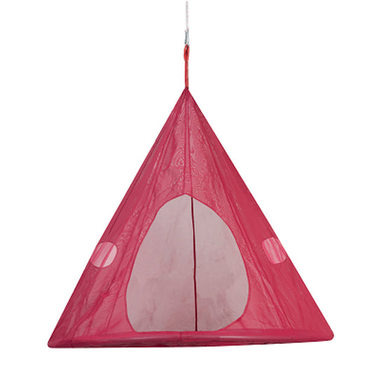 5FT Dia Hammock TearDrop Hanging Chair- Red