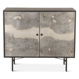 Moab 39" Bar Cabinet in Oxidized Black