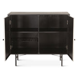 Moab 39" Bar Cabinet in Oxidized Black