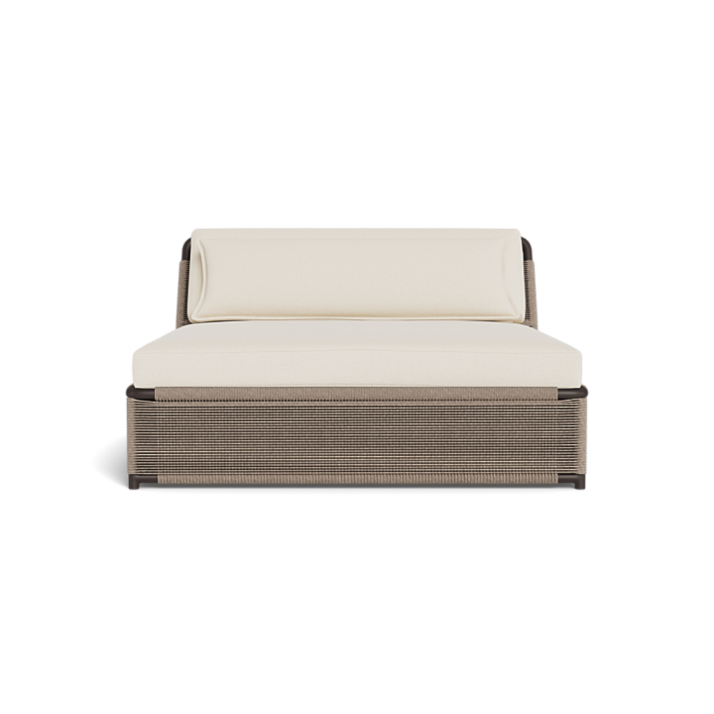 Formentera Daybed (Aluminum Bronze / Siesta Ivory / Twisted Rope Dune)