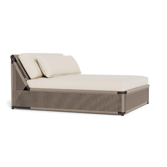 Formentera Daybed (Aluminum Bronze / Siesta Ivory / Twisted Rope Dune)