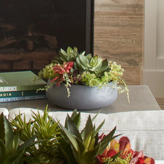 CG Hunter Artificial Succulent Arrangement - Round