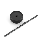 The Cold Lid + Straw