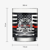 Firefighter Whiskey Glasses | Set of 2 | 12 OZ