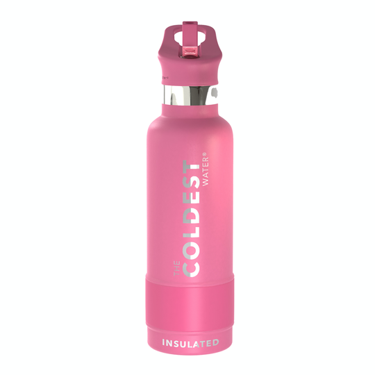 Sports Water Bottle Flamingo Pink