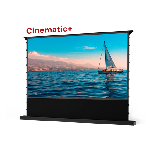 100''-130'' AWOL Vision Cinematic+ ALR Motorized Floor Rising Acoustic Screen