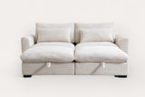 HARMONY 86" Sofa Loveseat with 2 Ottomans