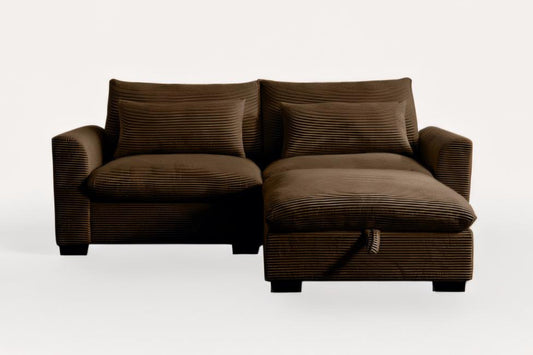 HARMONY 86" Sofa Loveseat with 1 Ottoman