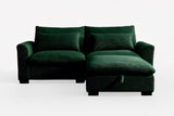 HARMONY 86" Sofa Loveseat with 1 Ottoman