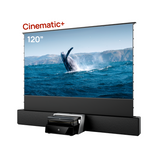 LTV-3000 Pro Plus UST RGB Station 120''-130'' AWOL Vision Acoustic ALR Floor Rising Screen Bundle