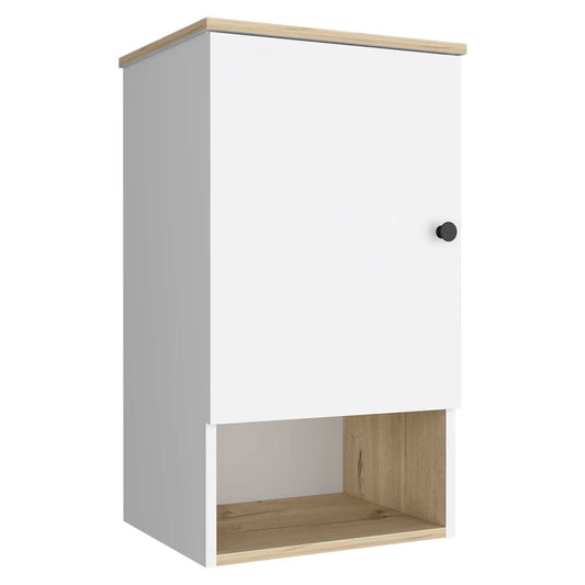 Arya Medicine Single Door Cabinet, One Shelf, Two Inerior Shelves