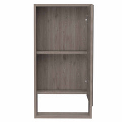 Palermo Medicine Single Door Cabinet, Two Inerior Shelves, One External Shelf