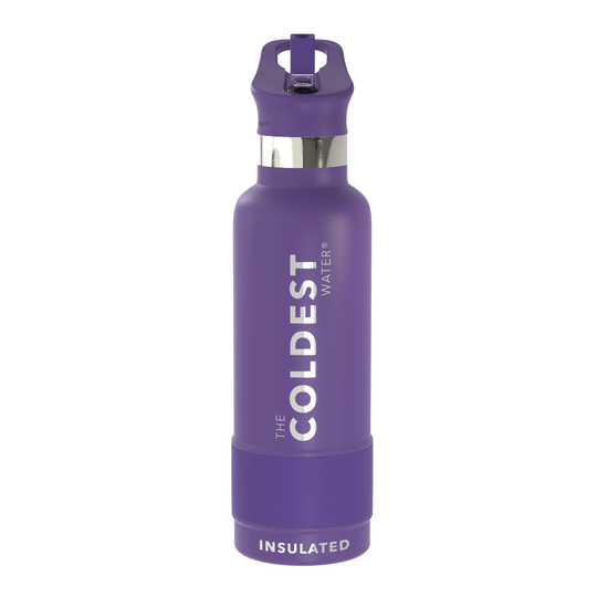 Sports Water Bottle Galaxy Purple