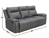 Gaston Manual Reclining Loveseat