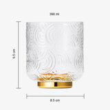 Gatsby Tumbler Drinking Glass | Set of 2