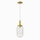 Gemma Pendant Lamp - Gold and Clear