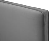 Geri Black Velvet Bed with Stylish Gold & Chrome Legs, Piped Headboard for Modern Elegance