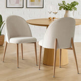 Goteborg Modern Upholstered Dining Chair (Set of 4)