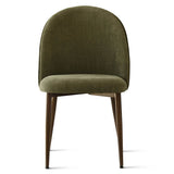 Goteborg Upholstered Dining Chair with Walnut legs (Set of 2)