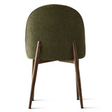 Goteborg Upholstered Dining Chair with Walnut legs (Set of 6)
