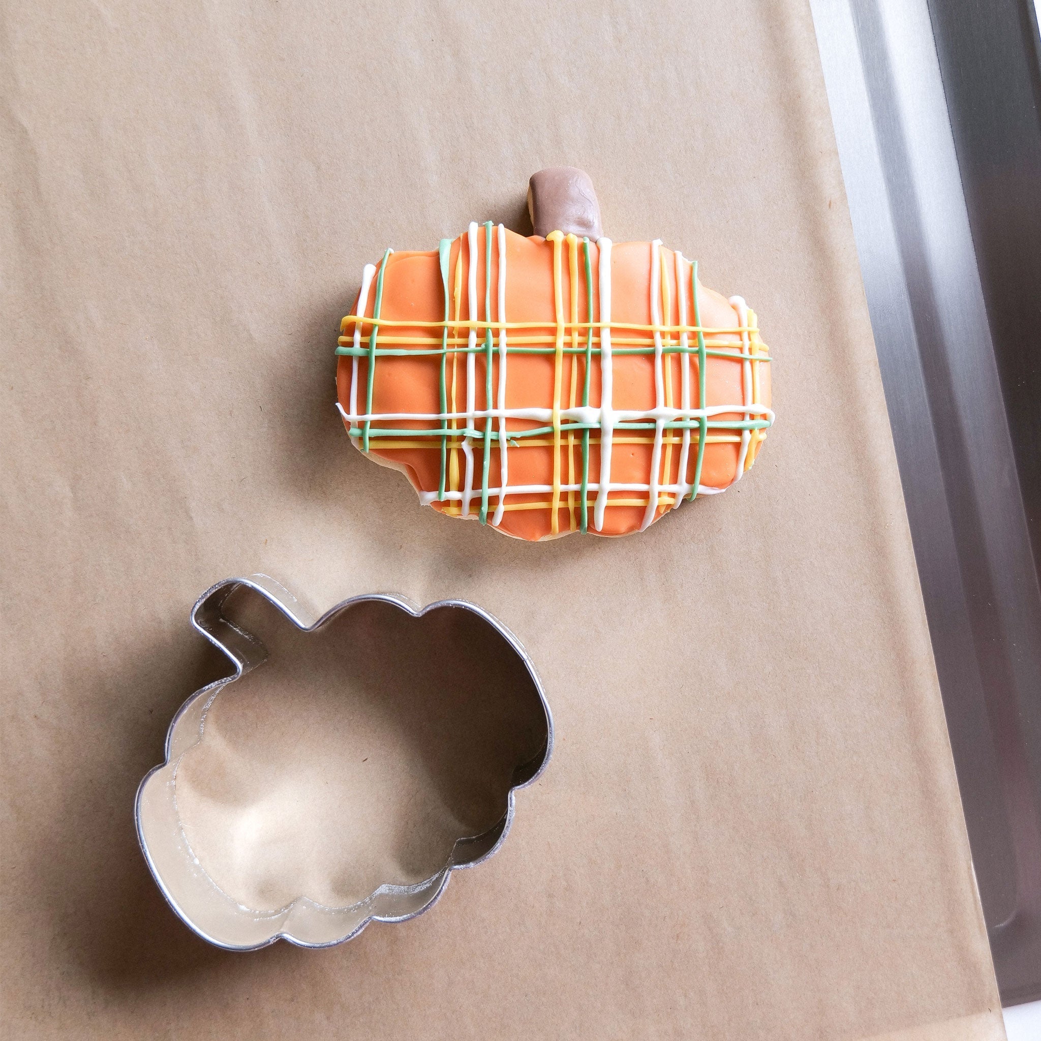 3" Pumpkin Gourd Cookie Cutter