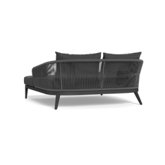 Hamilton Daybed (Aluminum Asteroid / Panama Grafito / Rope Dark Grey)