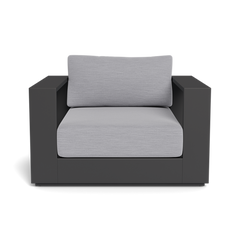 Shop Harbour Hayman Lounge Chair (Aluminum Asteroid / Panama Grafito / Batyline Silver)