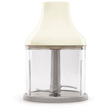 Retro-Style Hand Blender with Accessory Set - Cream