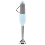 Retro-Style Hand Blender with Accessory Set - Pastel Blue
