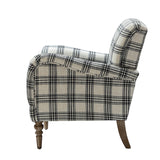 Sadie Upholstered Armchair with End Table,2-Piece Living Room Sets