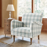 Sadie Upholstered Armchair with End Table,2-Piece Living Room Sets